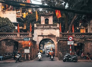 Chiêm ngưỡng cổng Ô Quan Chưởng gần 300 năm tuổi tại Thủ đô Hà Nội
