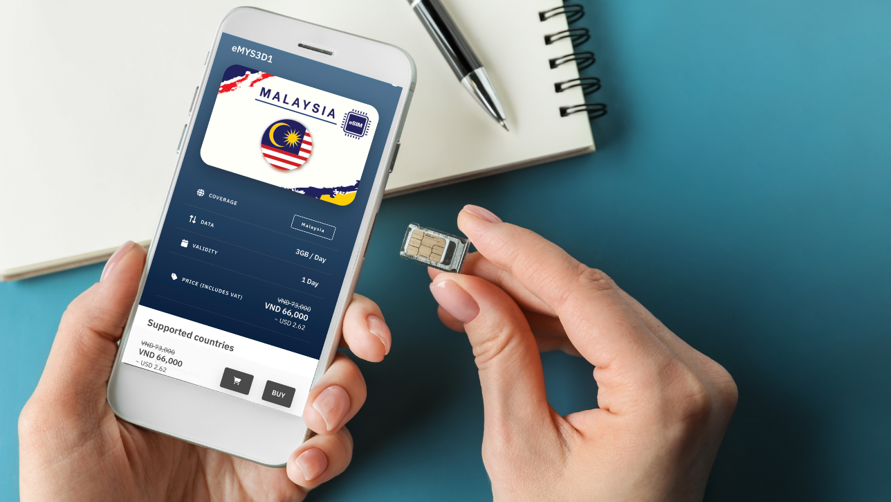 Physical SIM vs. eSIM in Malaysia: What’s the difference?