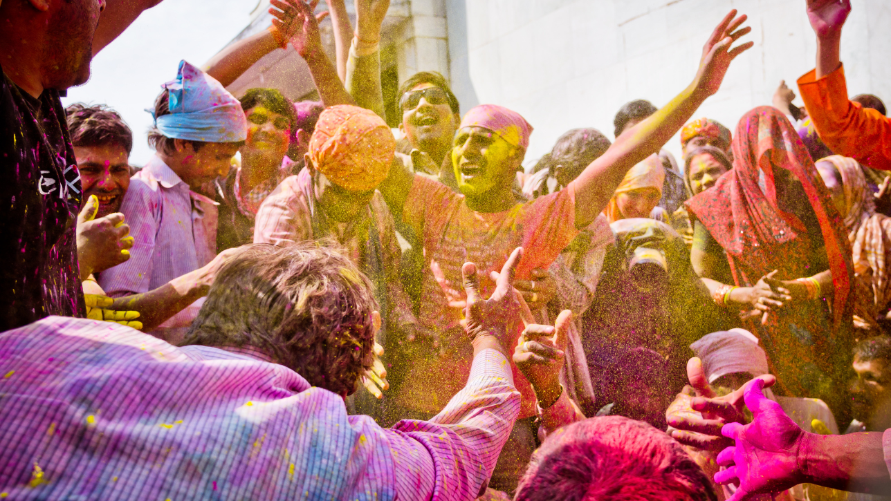 Holi – Mathura and Vrindavan, India