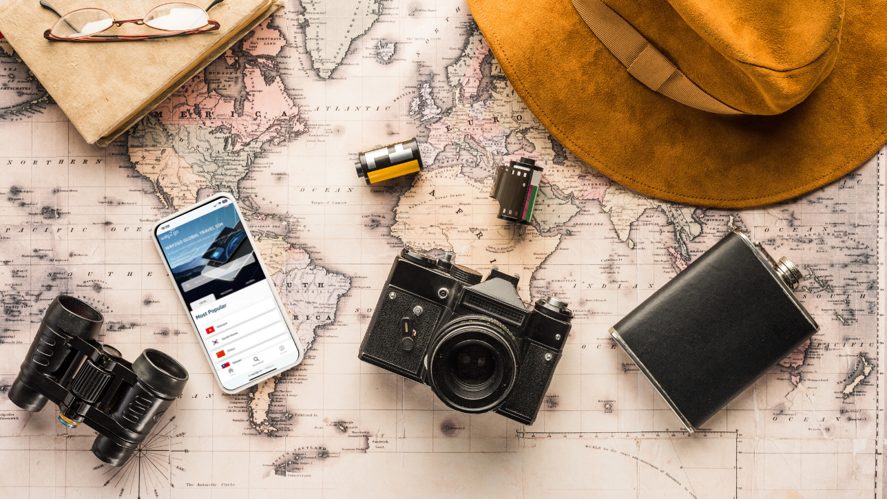 Is it important to prepare a suitable SIM when traveling and working?